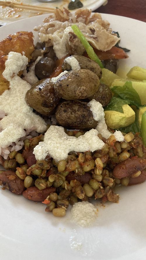 Baby potatoes are a MUST  at Sawobali  in Ubud