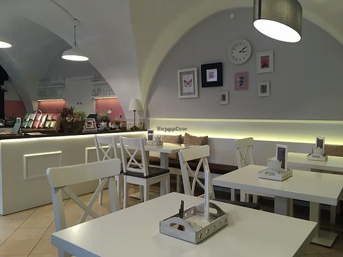 Sitting area at Rose Cupcake in Klagenfurt