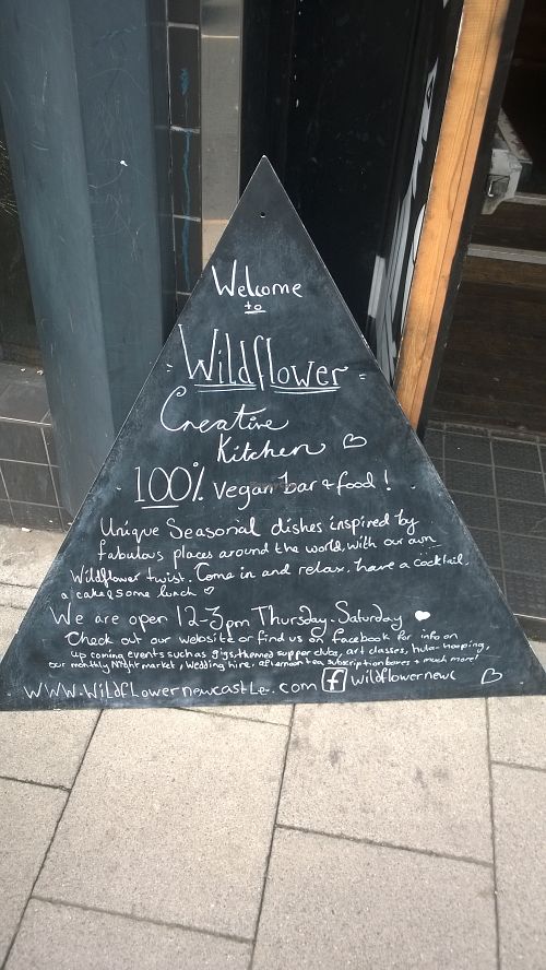 Wildflower - come on in at Wildflower Creative Kitchen in Newcastle Upon Tyne