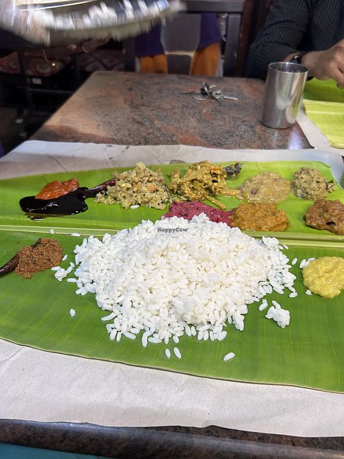 Filling up various items  at Pisharody's in Thrissur