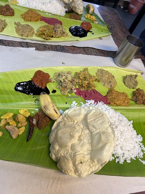 Full plate  at Pisharody's in Thrissur