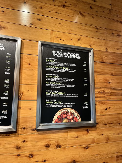 Menu   at Juice Generation - 8th Ave in New York City