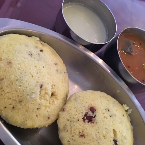 Special Iddly at Udupi Bhavan in Shrewsbury