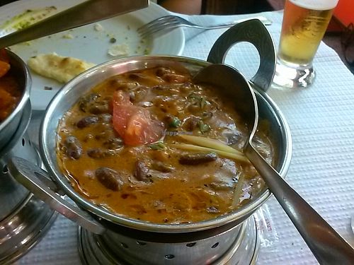Beans:) at Italian Indian Palace in Viseu