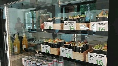 Sushi rolls at Parnikowka in Zalesie Gorne