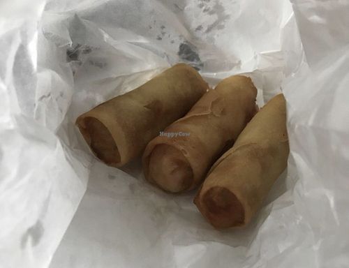 Vegan egg rolls   at Chaang Thai in Colorado Springs
