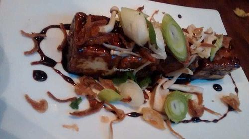 Black pepper tofu at Hanoi Bike Shop in Glasgow