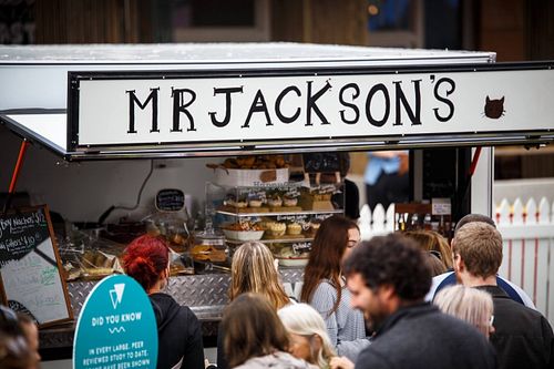 Mr Jackson food truck rocking it at the Tauranga vegan vibes festival.  at Mr Jackson's Plant Based Food Truck in Tauranga