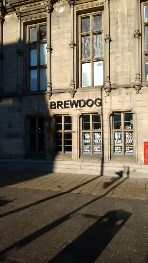 doggy style at BrewDog in Dundee