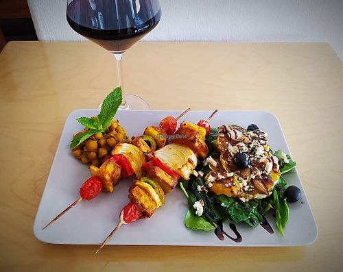 Espetada tropical 💚💚💚 at Escandinavia Green Spirit in Fuseta