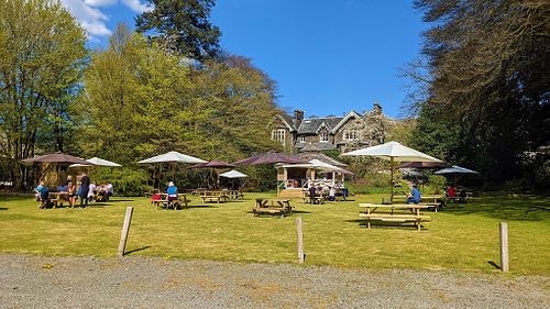 Tea Garden at Ambleside Manor in Ambleside