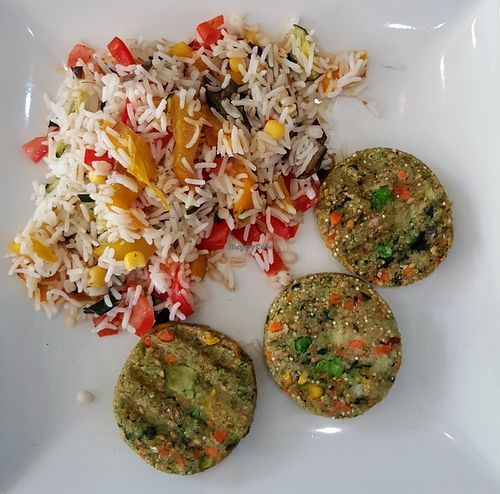Quinoa burger, vegan #2 at Gelateria Pasticceria Dolce Mondo in Trento