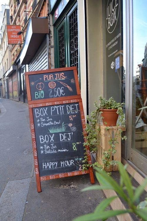 here we are, Paris 11 at Juice Box - Fontaine Au Roi in Paris