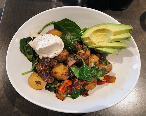   at Field & Fire Cafe in Grand Rapids