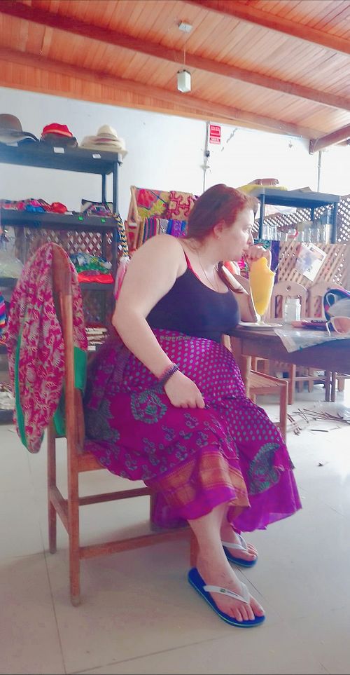 nuestros frapps 100%veganos con frutas naturales  at Elixir Restaurante Pucallpa in Pucallpa