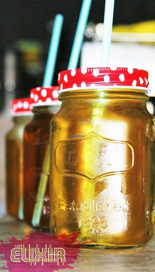 Iced teas, green black and herbal at Elixir Restaurante Pucallpa in Pucallpa