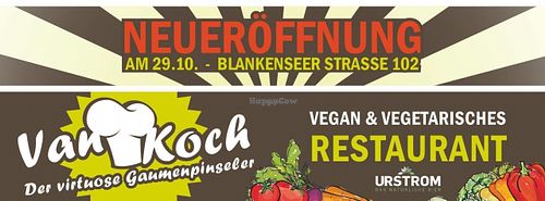 Banner at Van Koch Food Truck & Catering in Luebeck