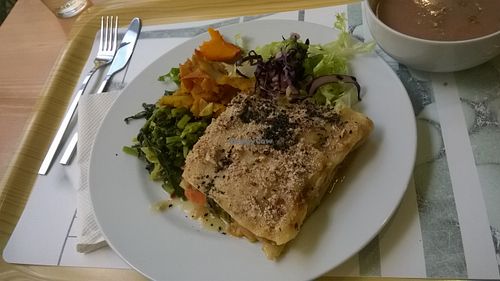 Lasanha de vegetais at Cozinha Consciente in Coimbra