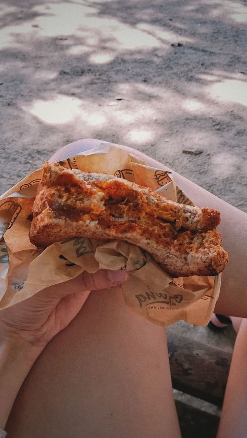 Sandwich at Aloha Vegan Delights in Valencia