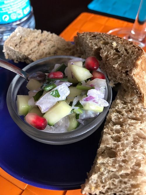 Appetizer at Arvore do Mundo in Porto