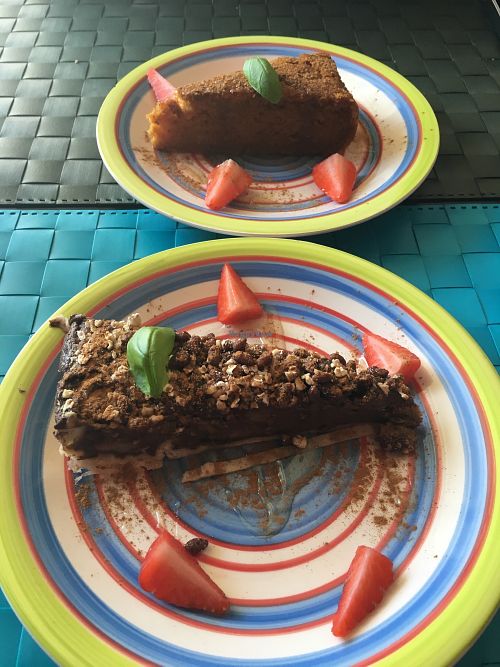 Deserts at Arvore do Mundo in Porto