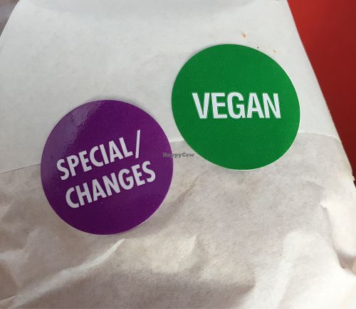 vegan at Lord of the Fries - Britomart in Auckland