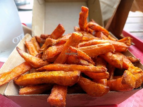 Sweet Potato Fries at Lord of the Fries - Britomart in Auckland