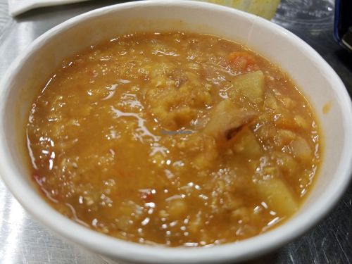lentil soup at Nourished Food Bar in Oklahoma City