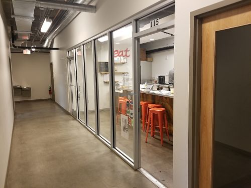 entrance at Nourished Food Bar in Oklahoma City