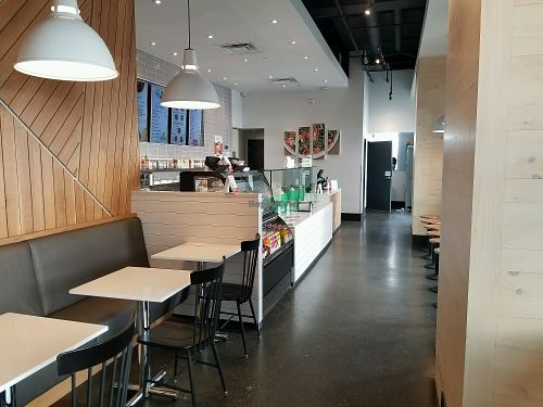 inside at SÜÜP Health Bar in Toronto