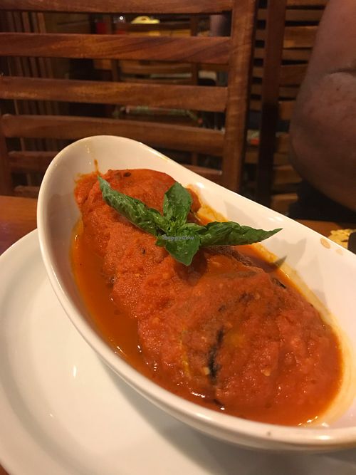 Berinjela e abobrinha na grelha - vegano at Pimenta Verde in Jericoacoara