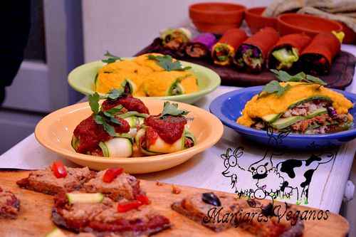 Raw Vegan Meals at Manjares Veganos in Buenos Aires