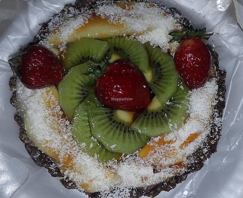 Raw Vegan Cake at Manjares Veganos in Buenos Aires