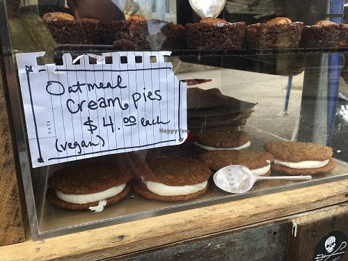 Cookie sandwiches at Bury Me Standing  in Hobart