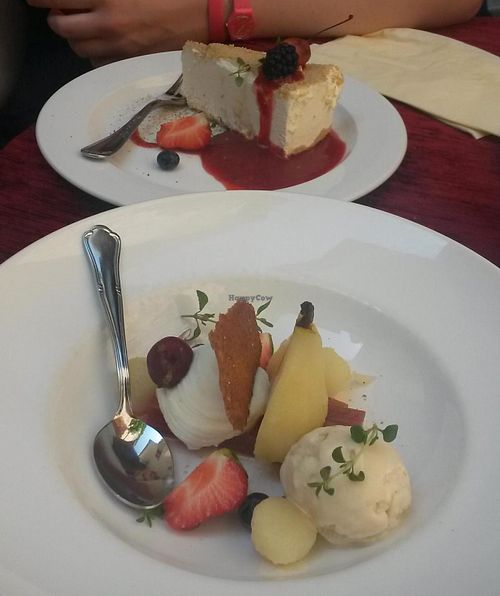 delicious desserts! at Aed Restaurant in Tallinn