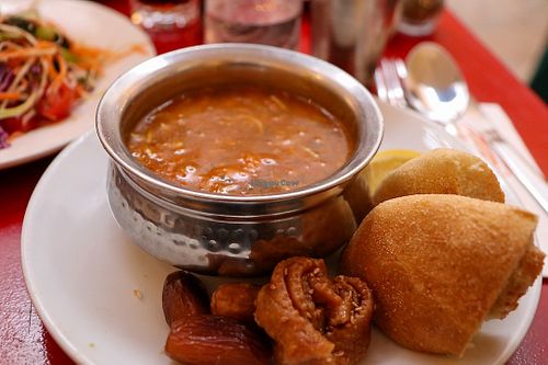 harira soup at Cafe Clock in Marrakech