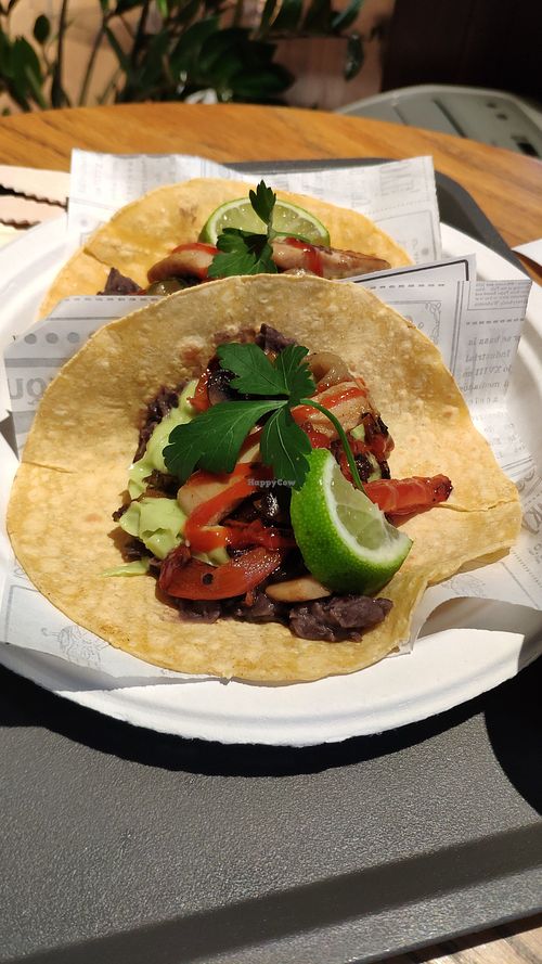 Spicy No-Chicken Tacos at Veggie's World in Andorra La Vella