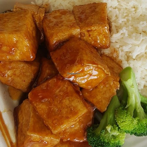 General Tso tofu  at China II in Sanford