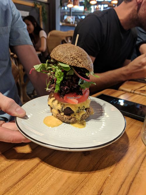 The humble burger. at Elixiba - Robina in Robina