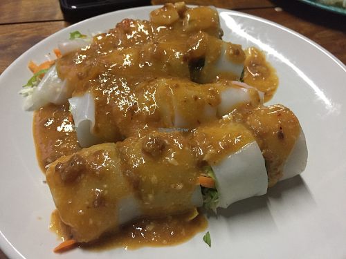Summer Rolls at Number One Vegetarian in Bangkok