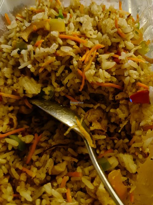 Claytpot fried rice (takeaway) at Huong Viet in Footscray