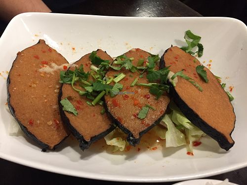 Vegan fish at Huong Viet in Footscray