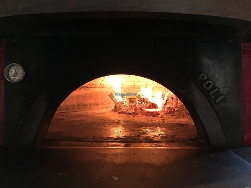 inside of oven at Pistarro in Frederick