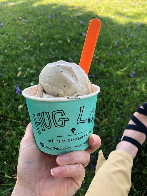 Double scoop was free for mothers day - Thank you hug life at Hug Life in Garden Grove
