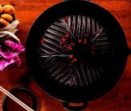 Mongolian grill at Genghis Khan in Brasilia