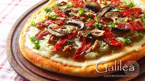 Vegan Pizza by Galilea at Galilea in Buenos Aires