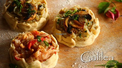 Vegan tarts by Galilea at Galilea in Buenos Aires