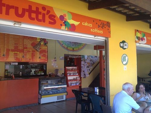 Storefront at Frutti's in Abadiania