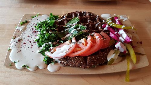 Wafalafel at Chickpeas in Ottawa