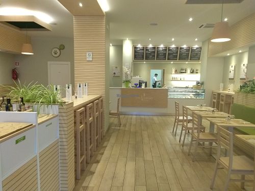 Inside at Universo Vegano in Cesena